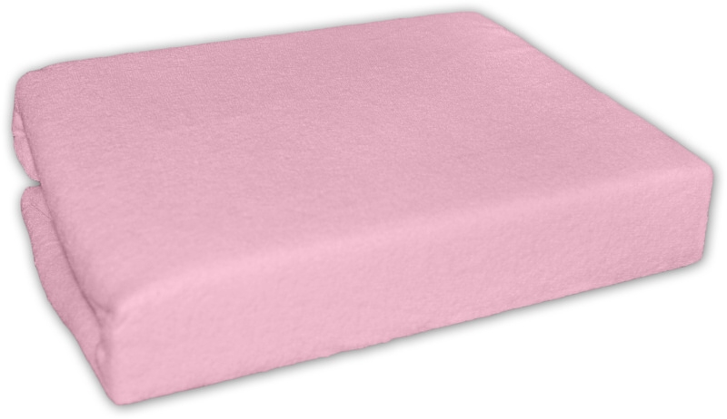 BABY NELLYS - Jersey babakocsi lepedő 75 x 35 - rózsaszín