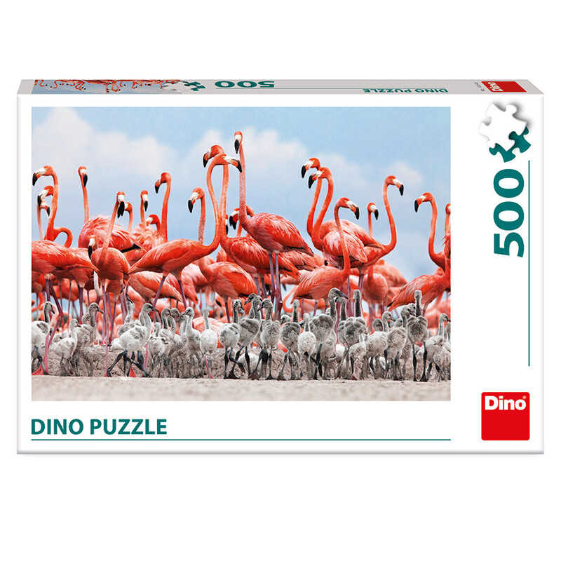 DINO - Flamingók 500 puzzle