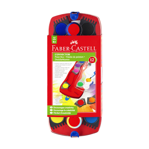 FABER CASTELL - Vízfestékek 12 színben