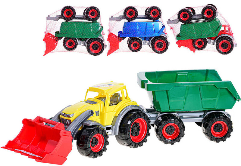 MIKRO TRADING - Traktor rakodóval és iparvágánnyal 51cm