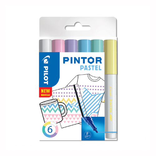PILOT - Dekoratív filctoll "Pintor Pastel"
