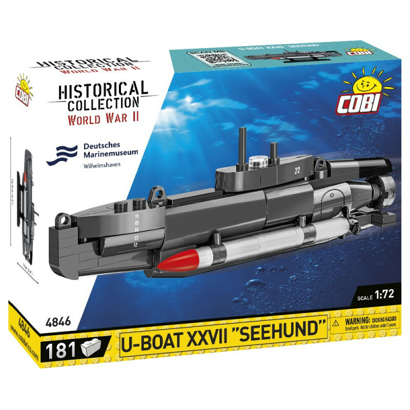 COBI - Cobi II. világháború U-boat XXVII Seehund