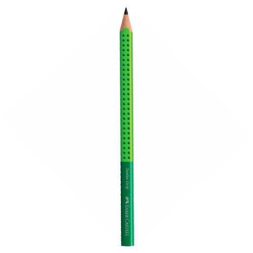 FABER CASTELL - Grafit ceruza markolat Jumbo / B zöld/halvány zöld