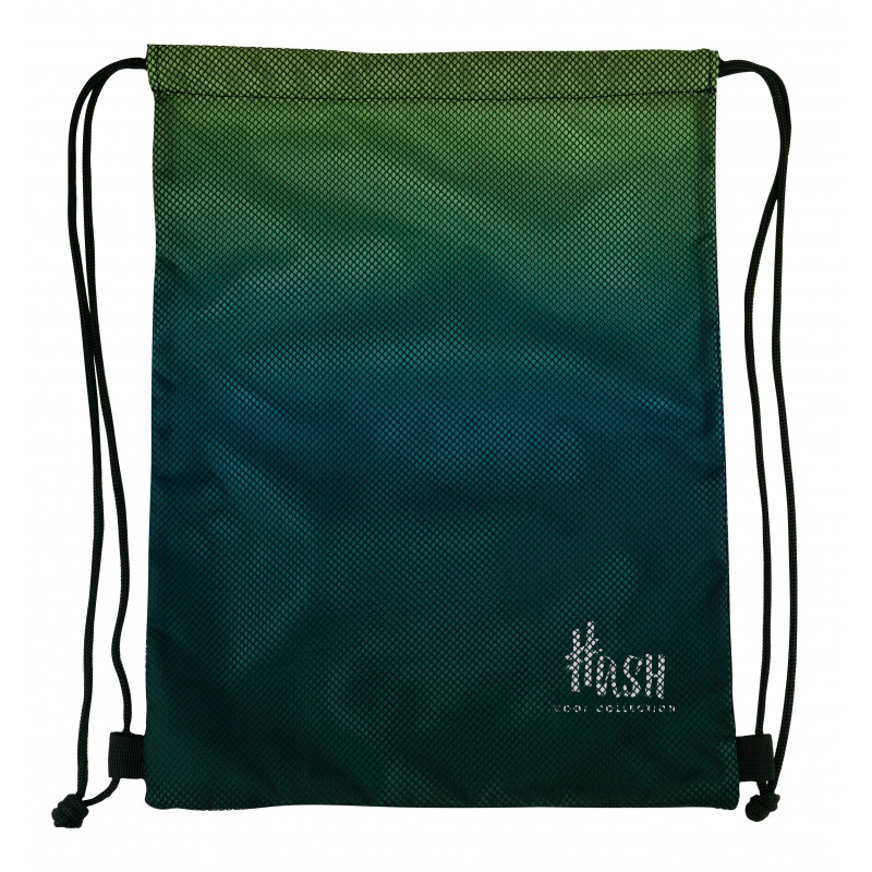 HASH - Füstös zöld sporttáska / hátizsák