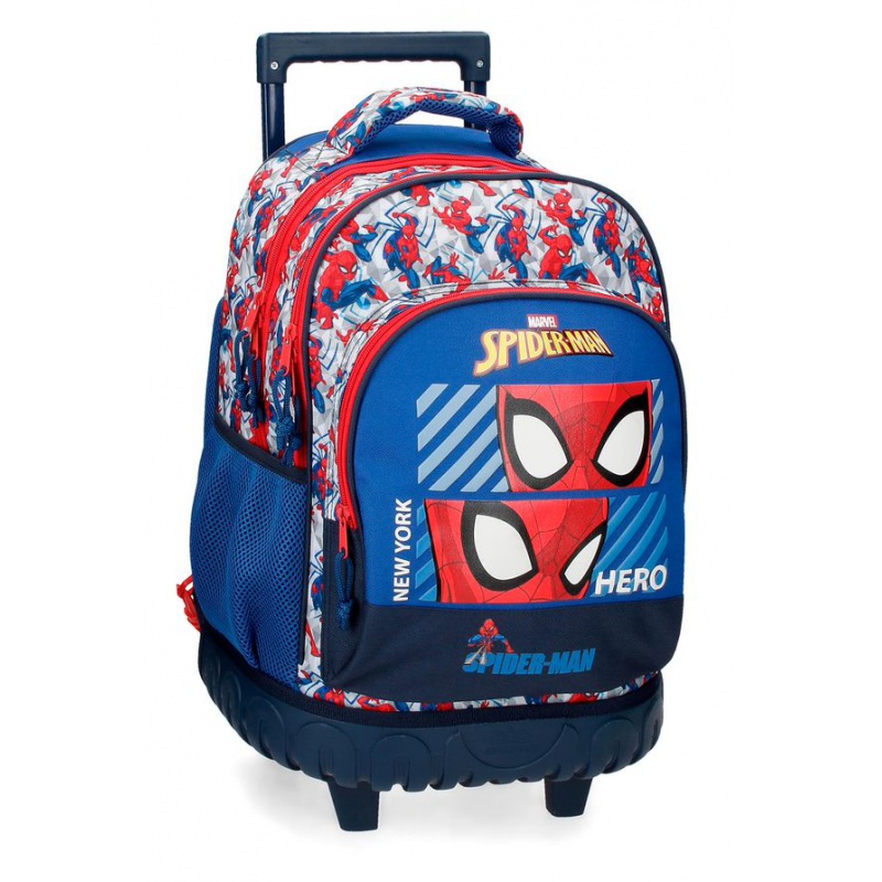 JOUMMA BAGS - SPIDERMAN iskolai hátizsák kerekeken