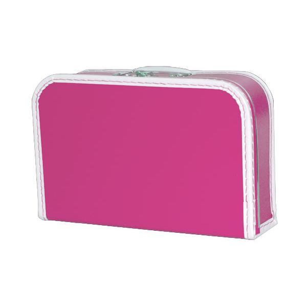KAZETO - Bőrönd 35cm rózsaszín