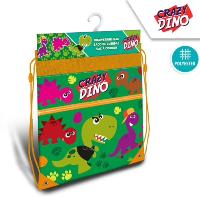 KIDS LICENSING - Slipcover táska 40/30cm CRAZY DINO