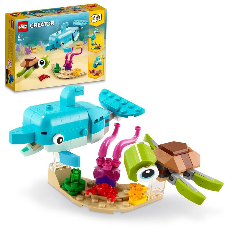 LEGO - Delfin és teknősbéka