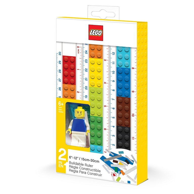 LEGO STATIONERY - Vonalzót minifigurával