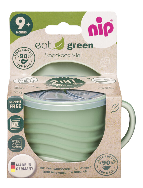 NIP - GREEN line Snackbox 2in1