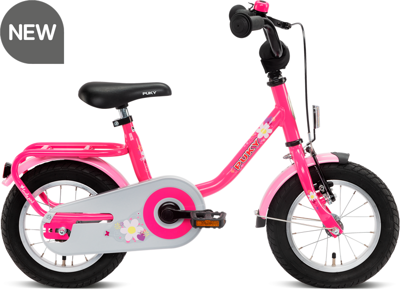 PUKY - Gyermek kerékpár Steel 12 szép rózsaszín