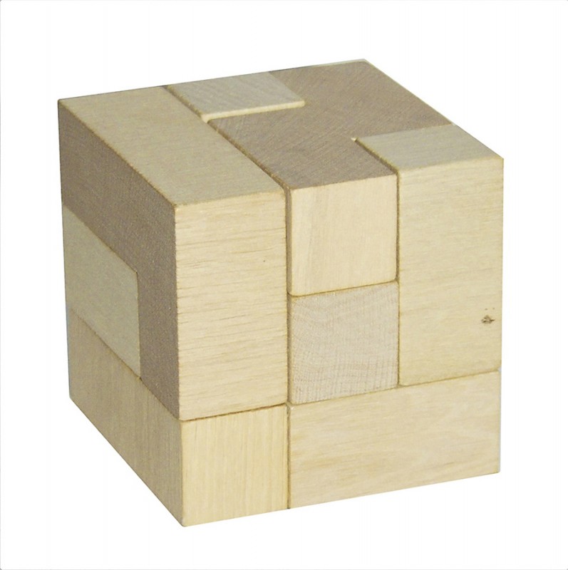 Puzzle kocka egy zacskóban