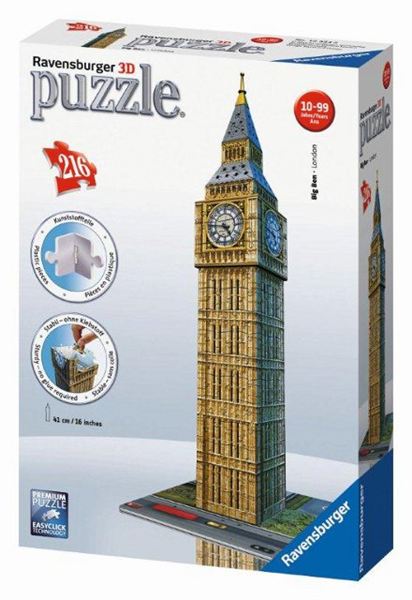 RAVENSBURGER - Big Ben 3D Puzzle 216 darabos puzzle