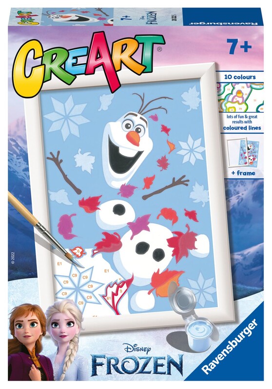 RAVENSBURGER - CreArt Disney: Frozen: Olaf nevetve