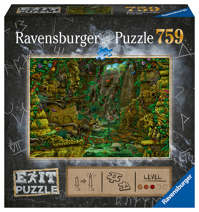 RAVENSBURGER - Exit Puzzle: Ankor temploma 759 darab