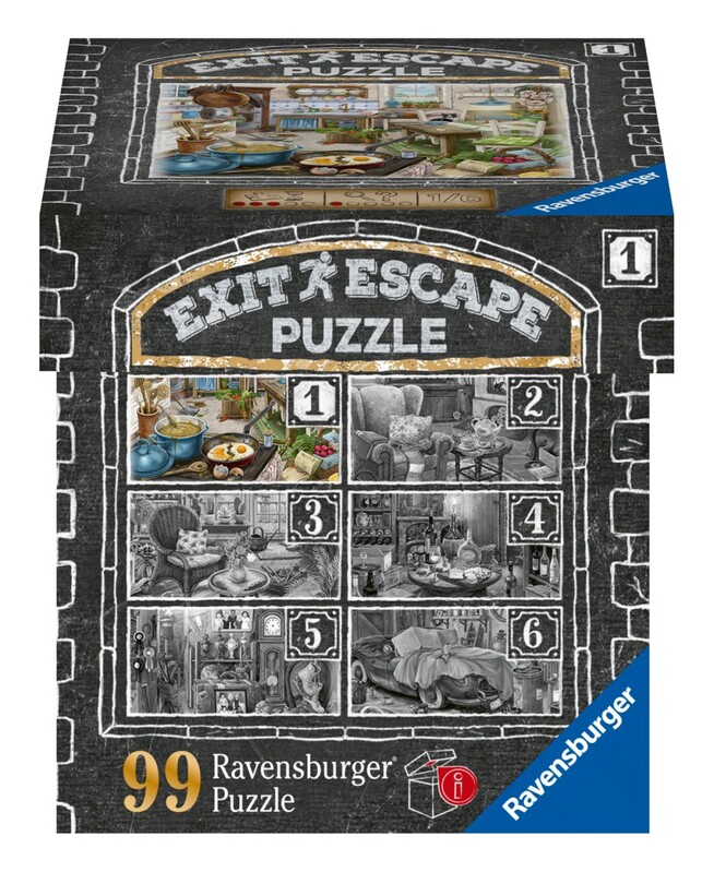 RAVENSBURGER - Exit Puzzle: Konyha 99 darab