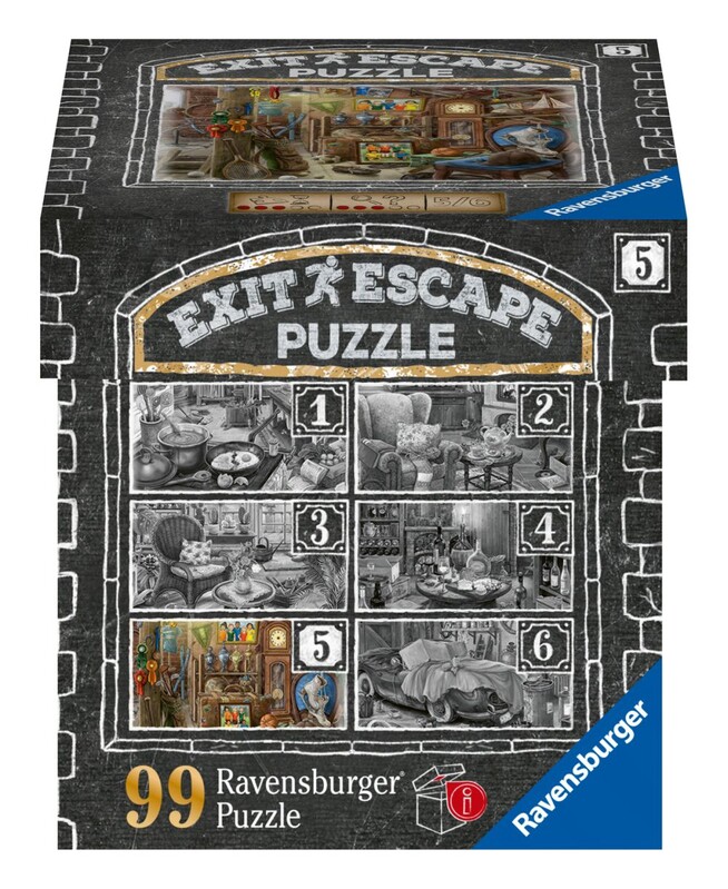 RAVENSBURGER - Exit Puzzle: Padlás 99 darab