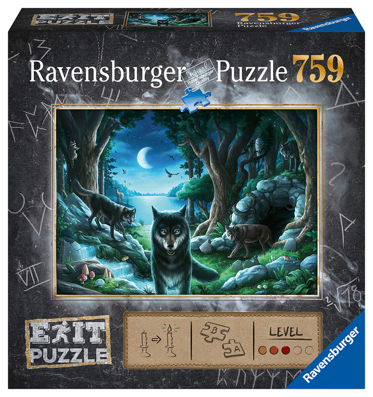 RAVENSBURGER - Exit Puzzle: Wolf 759 darab
