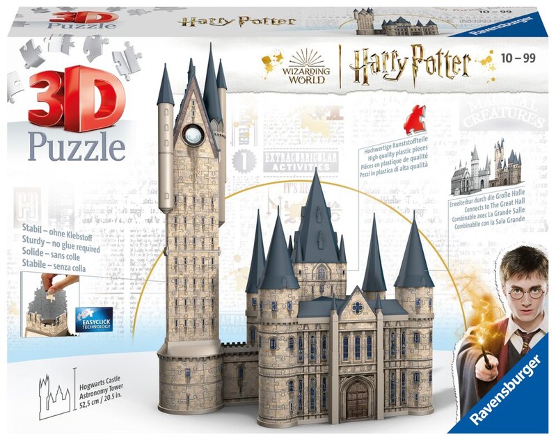 RAVENSBURGER - Harry Potter: Roxfort kastély - Csillagászati torony 540 darab