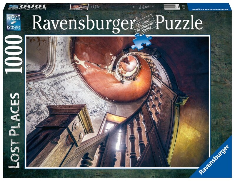 RAVENSBURGER - Lost Places: Spiral Staircase 1000 darab