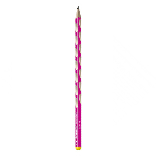 STABILO - Grafit ceruza EASYgraph S balkezeseknek - rózsaszínű