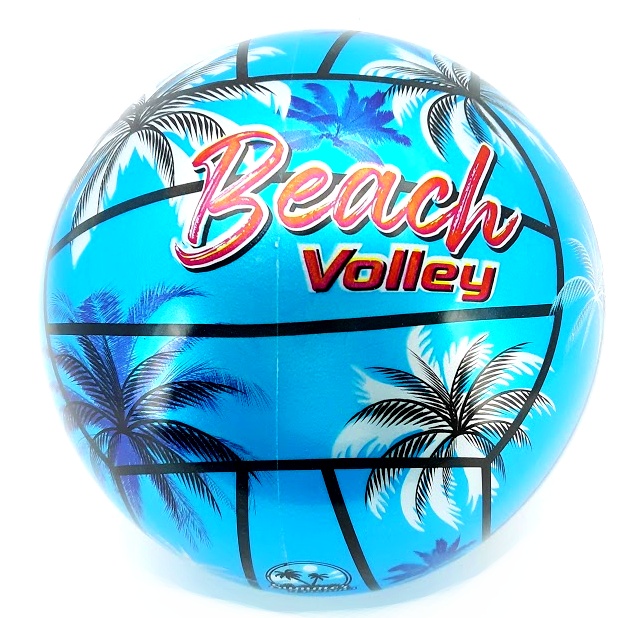 STAR TOYS - Beach Volley röplabda Beach Volley 2 színben 21cm - kék