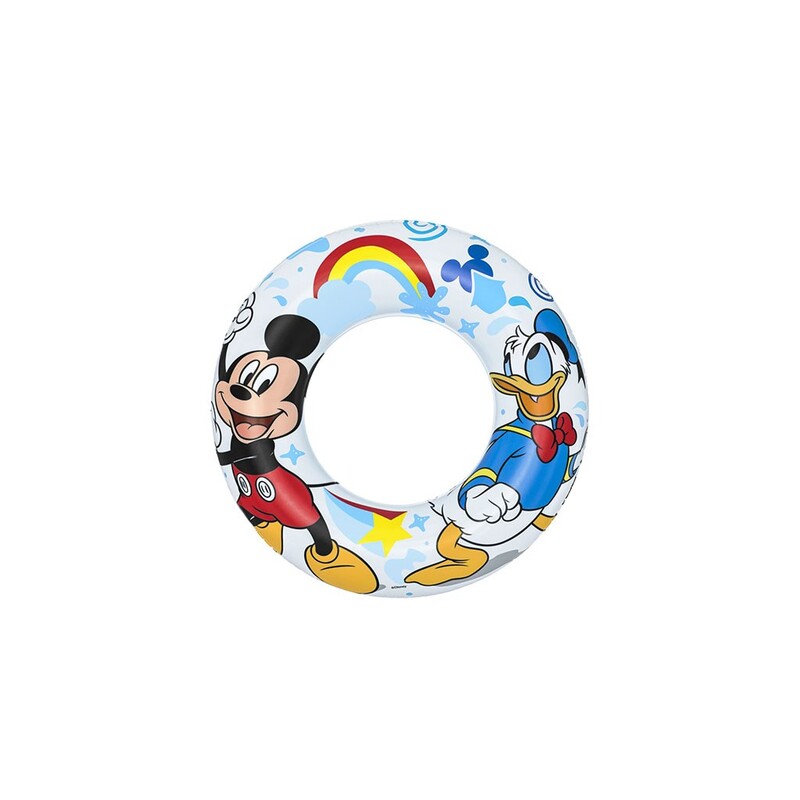 BESTWAY - Gyermek felfújható úszógumi Mickey és barátai 56 cm