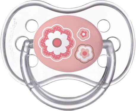CANPOL BABIES - Szilikon cumizó Cherry 0-6m Newborn Baby - rózsaszín