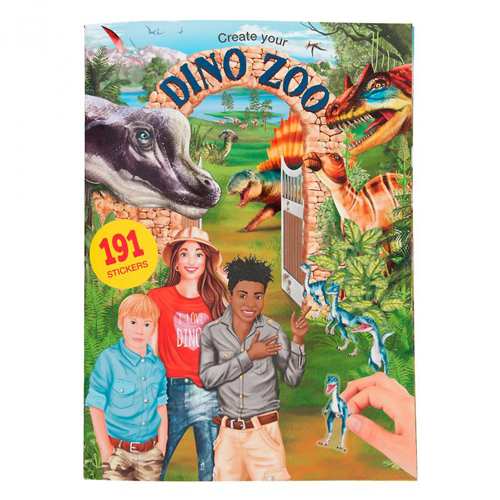 CREATE YOUR - Kreatív munkafüzet Create Your - Dino Zoo