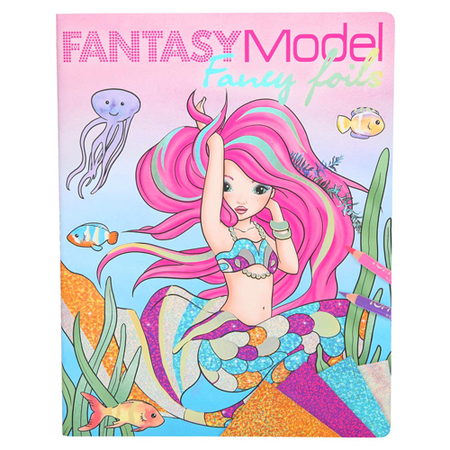 FANTASY MODEL - Kreatív munkafüzet Fantasy modell - Mermaid