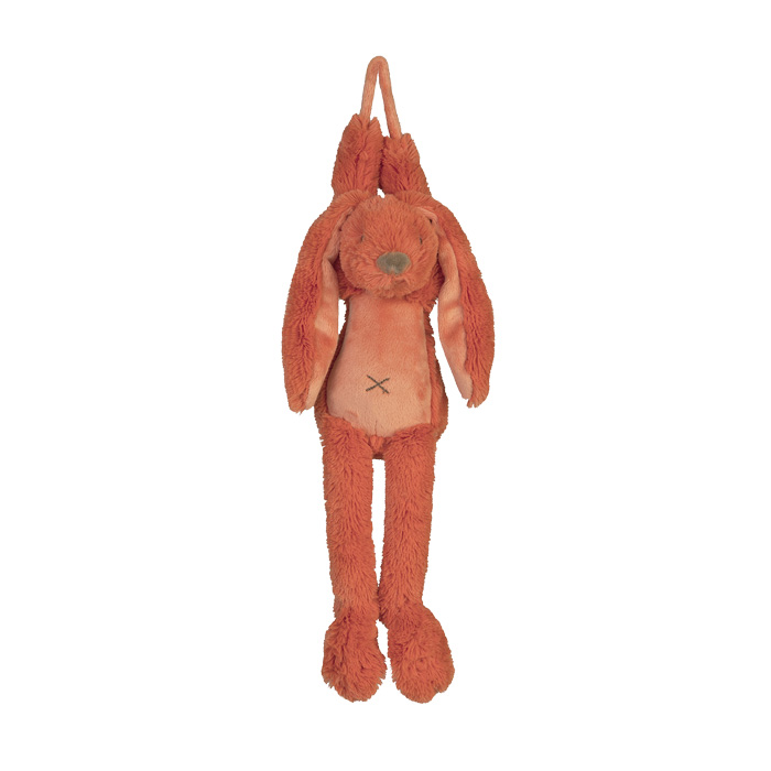 HAPPY HORSE - Musical Rabbit Richie narancs mérete: 34 cm