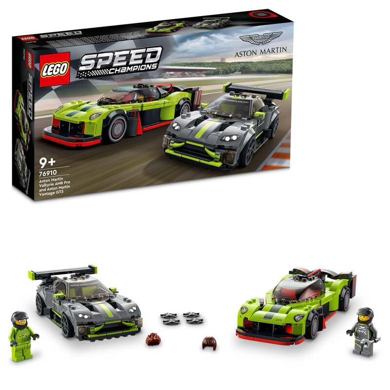 LEGO - Aston Martin Valkyrie AMR Pro és Aston Martin Vantage GT3