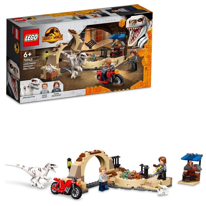 LEGO - Atrociraptor: motoros üldözés