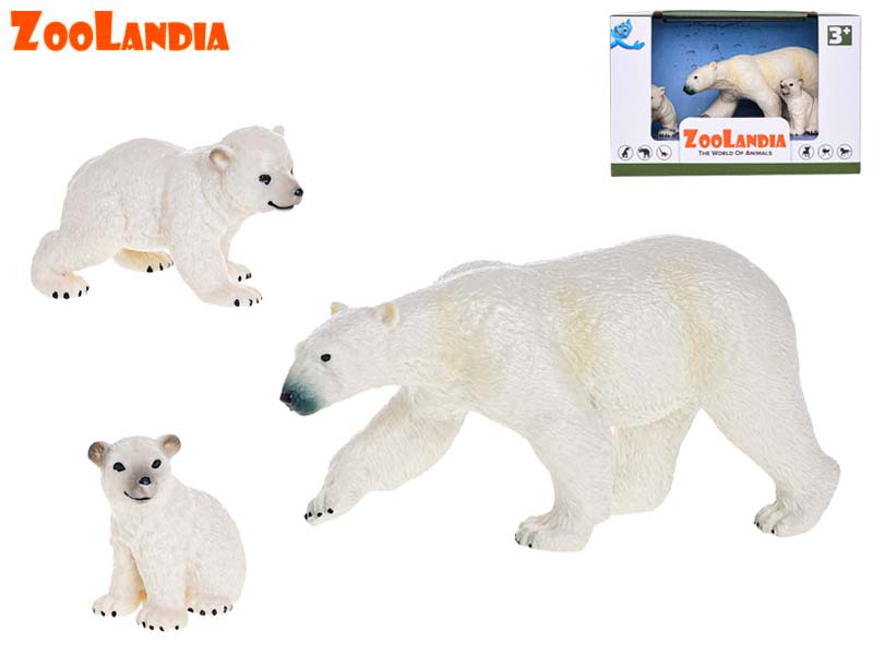MIKRO TRADING - Zoolandia jegesmedve kölykökkel egy dobozban