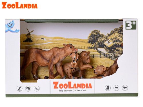 MIKRO TRADING - Zoolandia oroszlán kölykökkel egy dobozban