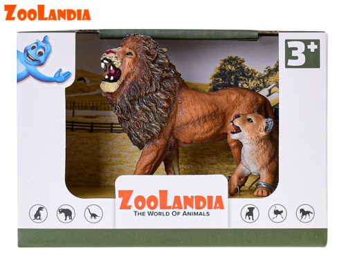 MIKRO TRADING - Zoolandia oroszlán kölyökkel egy dobozban