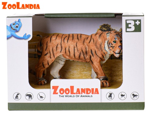 MIKRO TRADING - Zoolandia tigris 15 cm dobozban