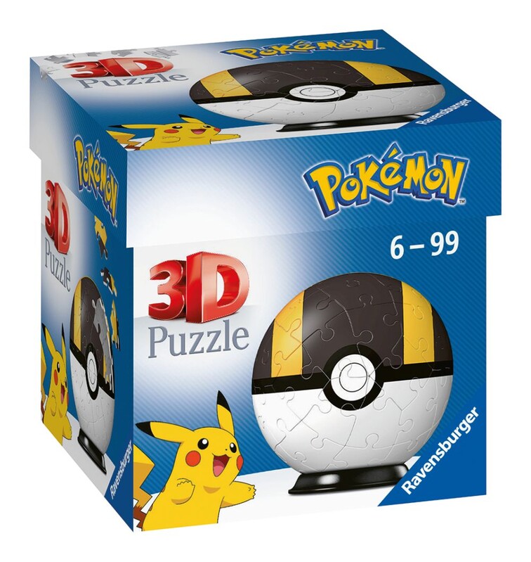 RAVENSBURGER - Puzzle-Ball Pokémon motívum 3 - tétel 54 darab