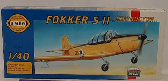 SMĚR - MODELLEK - Fokker S 11 "Instructor" 1:48