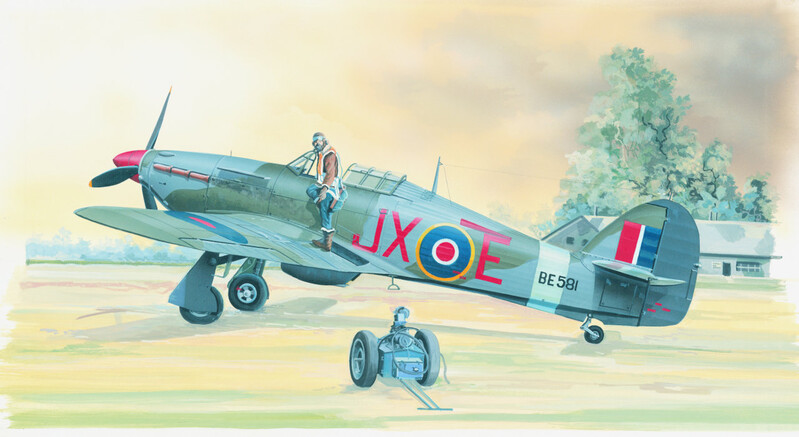 SMĚR - MODELLEK - Hawker Hurricane MK.II