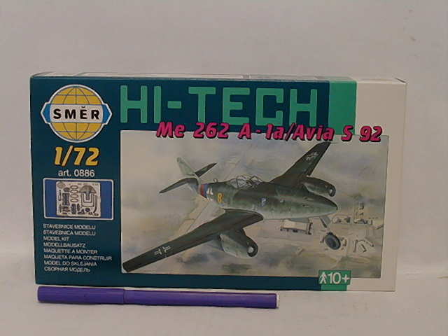 SMĚR - MODELLEK - Messerschmitt Me 262 A 1:72