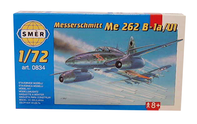 SMĚR - MODELLEK - Messerschmitt Me 262 B-1a/U1 1:72