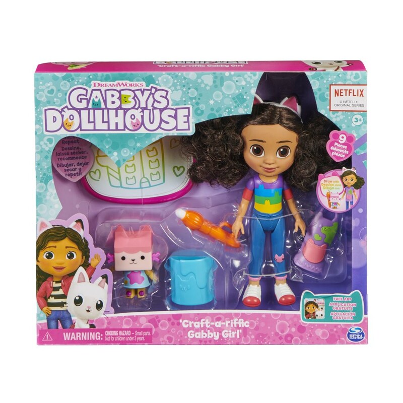SPIN MASTER - Gabby's Dollhouse Delux baba kiegészítőkkel
