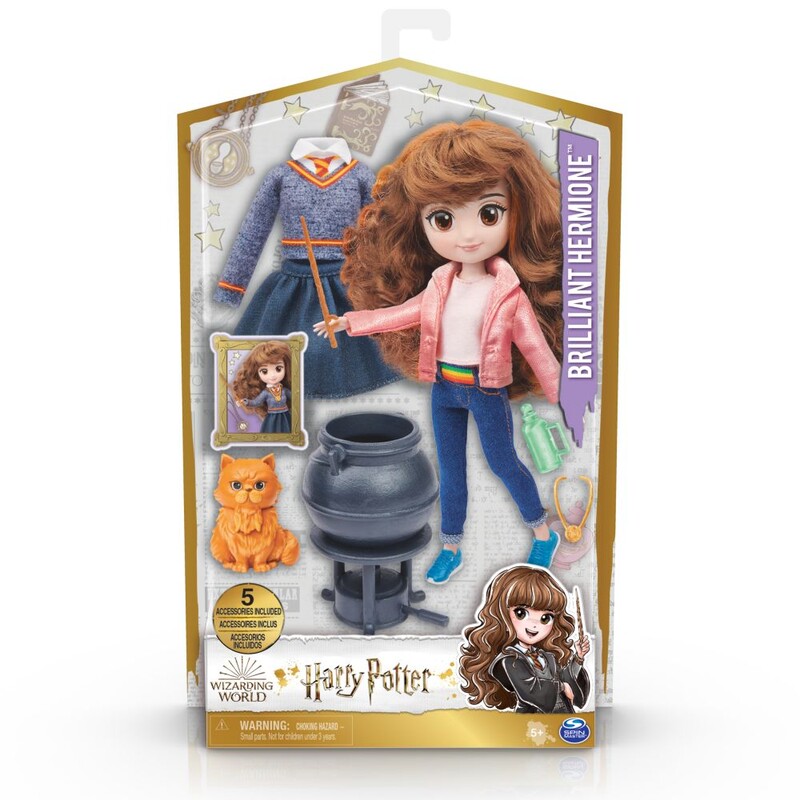 SPIN MASTER - Harry Potter Hermione divatbaba kiegészítőkkel 20Cm