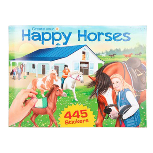 TOP MODEL - Kreatív munkafüzet Create Your - Happy Horses