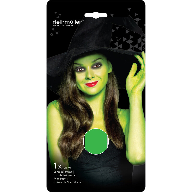 AMSCAN - Make up - arcfesték krémzöld színben 28 ml