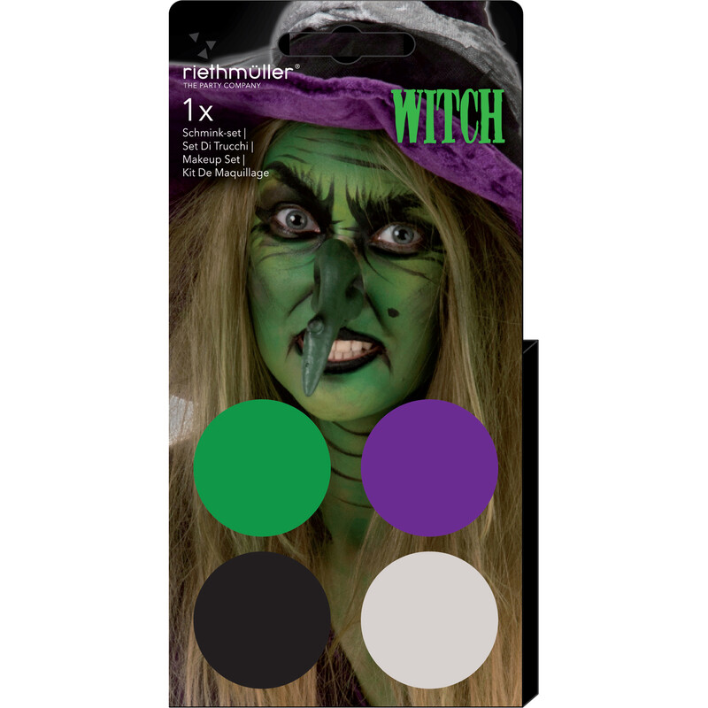 AMSCAN - Make-up készlet arcfesték - boszorkány