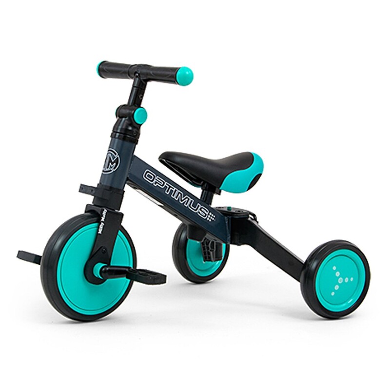 MILLY MALLY - Gyerek háromkerekű bicikli 3az1-ben Optimus mint