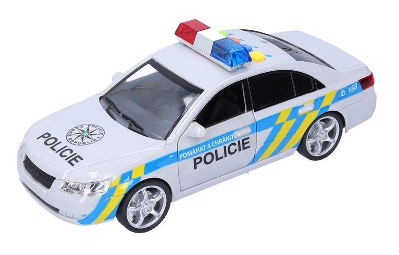 WIKY - Rendőrségi autó effektekkel 24cm