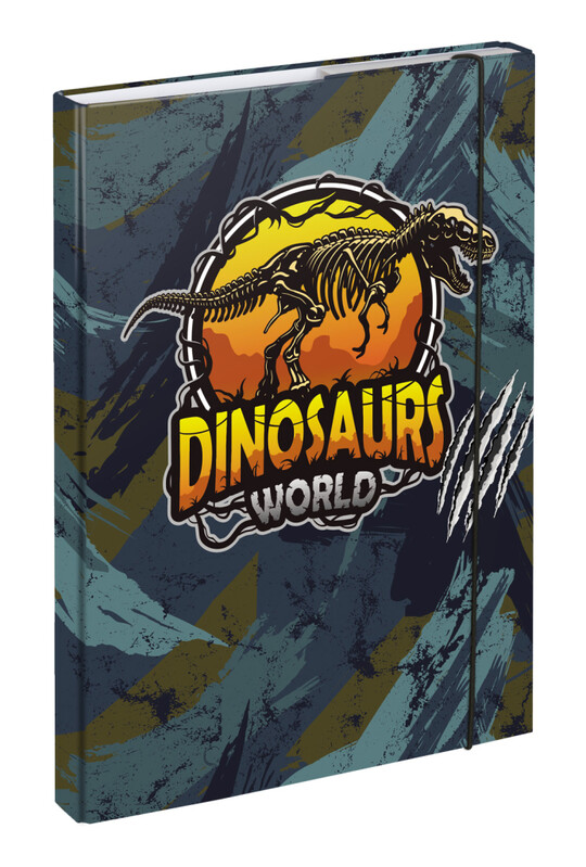 BAAGL - Füzetbox A4 Dinosaurs World